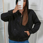Dames Lichtgewicht Zip Hoodie: Stijlvol & Ruim