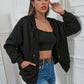 Dames Lichtgewicht Zip Hoodie: Stijlvol & Ruim
