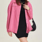 Chique Dames Spijkerjack - Ripped & Stretchy, Oversized met Zakken