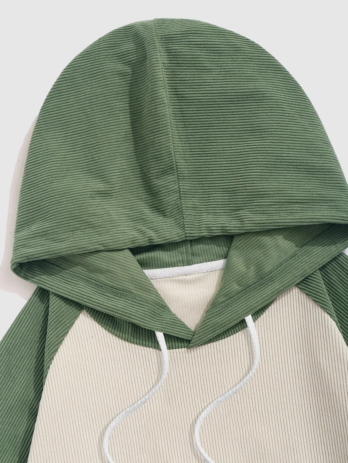 Heren Casual Bicolor Colorblock Hoodie