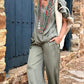 Chique Comfort Set: Elegante Dames Blouse & Broek