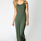 Bianca - Mosterdgele Elegante Stretch Maxi-Jurk