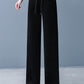Comfort Chic: Dames Gevoerde Wijde Pijp Broek