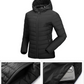SleekEase Kap Puffer: Ultralicht, Gewatteerde Elegantie voor Actieve Vrouwen
