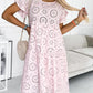 Zwart-Ronde Neck Jurk - Anna