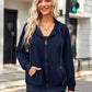 Dames Lichtgewicht Zip Hoodie: Stijlvol & Ruim