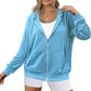 Dames Lichtgewicht Zip Hoodie: Stijlvol & Ruim