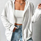 Dames Lichtgewicht Zip Hoodie: Stijlvol & Ruim