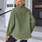 Chique Dames Spijkerjack - Ripped & Stretchy, Oversized met Zakken