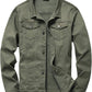 Stoere Slim-Fit Heren Spijkerjas met Scheuren