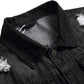 Stoere Slim-Fit Heren Spijkerjas met Scheuren