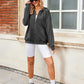 Dames Lichtgewicht Zip Hoodie: Stijlvol & Ruim