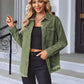 Chique Dames Spijkerjack - Ripped & Stretchy, Oversized met Zakken