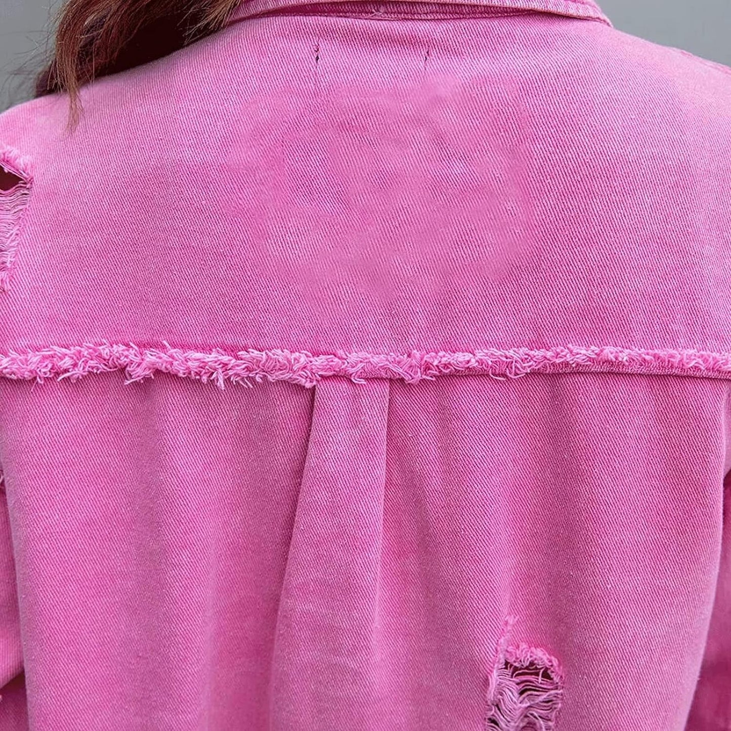 Kiki - Gescheurd Denim Jack