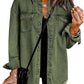 Chique Dames Spijkerjack - Ripped & Stretchy, Oversized met Zakken