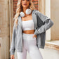 Dames Lichtgewicht Zip Hoodie: Stijlvol & Ruim