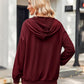 Dames Lichtgewicht Zip Hoodie: Stijlvol & Ruim