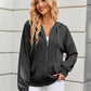 Dames Lichtgewicht Zip Hoodie: Stijlvol & Ruim