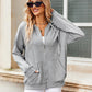 Dames Lichtgewicht Zip Hoodie: Stijlvol & Ruim