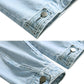 Stoere Slim-Fit Heren Spijkerjas met Scheuren