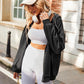 Dames Lichtgewicht Zip Hoodie: Stijlvol & Ruim