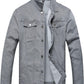 Stoere Slim-Fit Heren Spijkerjas met Scheuren