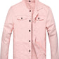 Stoere Slim-Fit Heren Spijkerjas met Scheuren