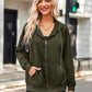 Dames Lichtgewicht Zip Hoodie: Stijlvol & Ruim