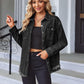 Chique Dames Spijkerjack - Ripped & Stretchy, Oversized met Zakken
