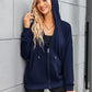 Dames Lichtgewicht Zip Hoodie: Stijlvol & Ruim
