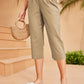 Wobine - Casual Capri Broek