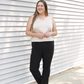 Royalty Flexi-Fit Bootcut Broek: Ultra-Zacht, Buikcontrole Stretch voor Dagelijkse Elegantie