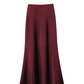 Elegante Midi-Rok: A-Lijn, Satijn/Polyester, Perfecte Pasvorm