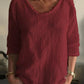 Casual linnen top - comfortabel en stijlvol