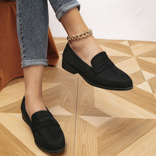 Yfke - Suède Slip-On Loafers