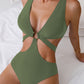 Zwart Criss Cross Badpak - Jade