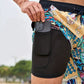 Denis - Zwart Flamingo AquaFlex Zwemshorts