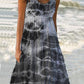 Blauw Tie-Dye Jurk - Sara