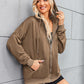 Dames Lichtgewicht Zip Hoodie: Stijlvol & Ruim