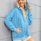 Dames Lichtgewicht Zip Hoodie: Stijlvol & Ruim