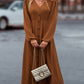 Nina - Elegante Herfstjurk in Bruin