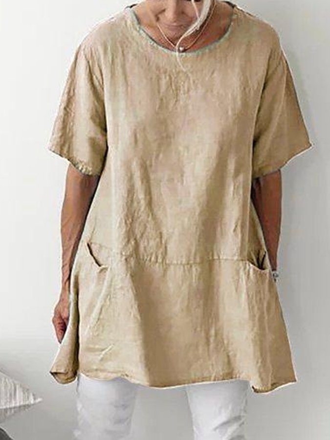 Chique Dameskatoenen Shirt - Eenvoudige Elegantie