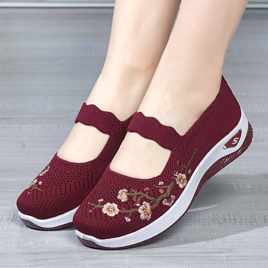 Wanja - Bloemen Slip-On Sneakers