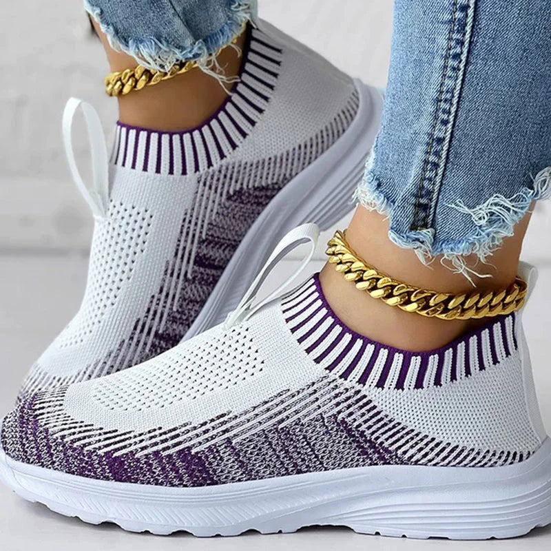 Isa - Gebreide Slip-On Sneakers