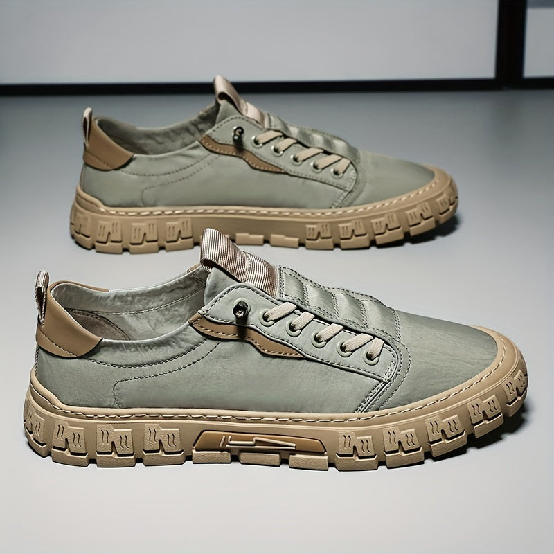 Legergroene Orthopedische Skate Sneakers - Alex