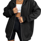 Comfort Chic: Dames Fleece Hoodie - Ruimvallend, Trendy & Warm