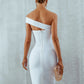 Hemelsblauwe Bodycon Bandagejurk - Irish