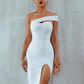 Hemelsblauwe Bodycon Bandagejurk - Irish