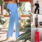 Liesbeth - Elegante Off-Shoulder Jumpsuit