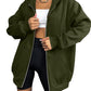 Comfort Chic: Dames Fleece Hoodie - Ruimvallend, Trendy & Warm